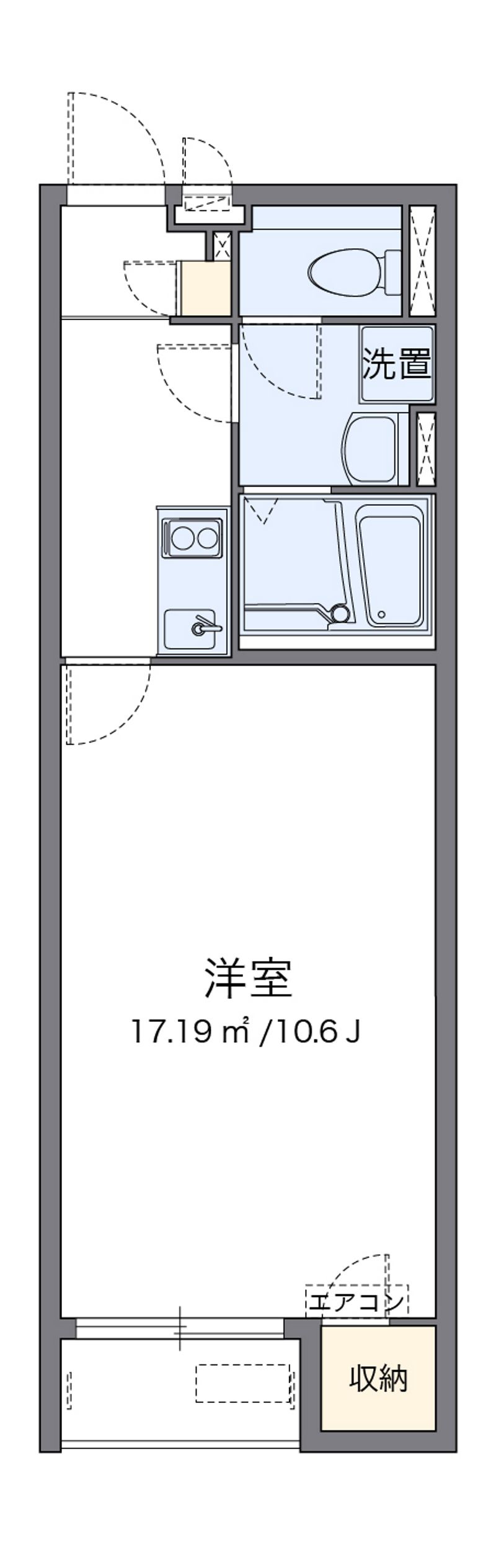 クレイノブロッケン 間取図