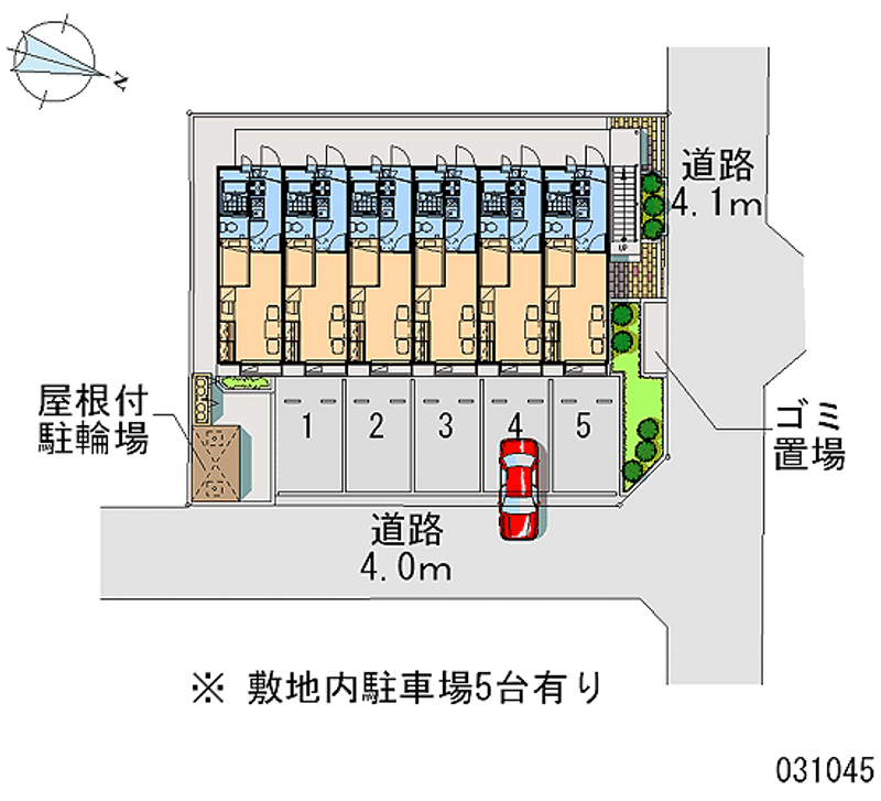 レオパレスＳＡＫＵＲＡ 月極駐車場