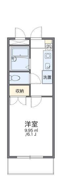 レオパレス沼津 間取り図