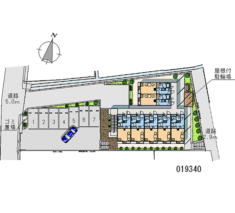 19340 Monthly parking lot