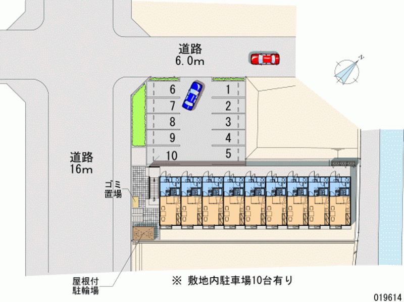 レオパレスウィンズ 月極駐車場