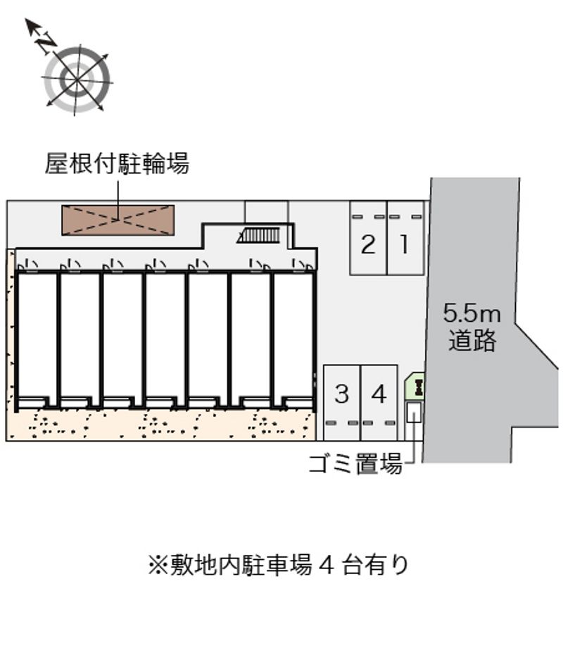 クレイノフィークス 配置図