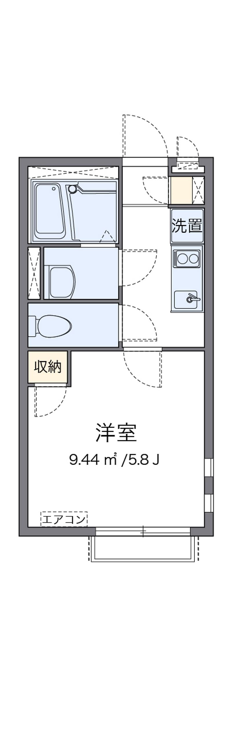 クレイノ香呑 間取り