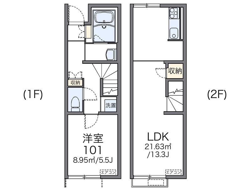 レオネクストリアン 間取図
