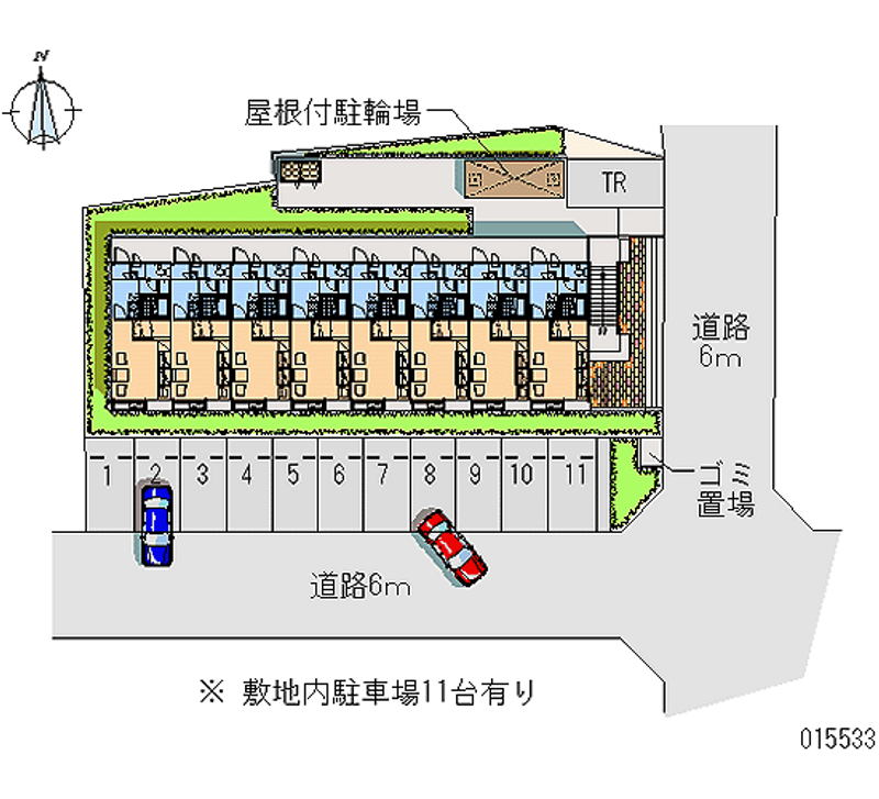 15533 bãi đậu xe hàng tháng