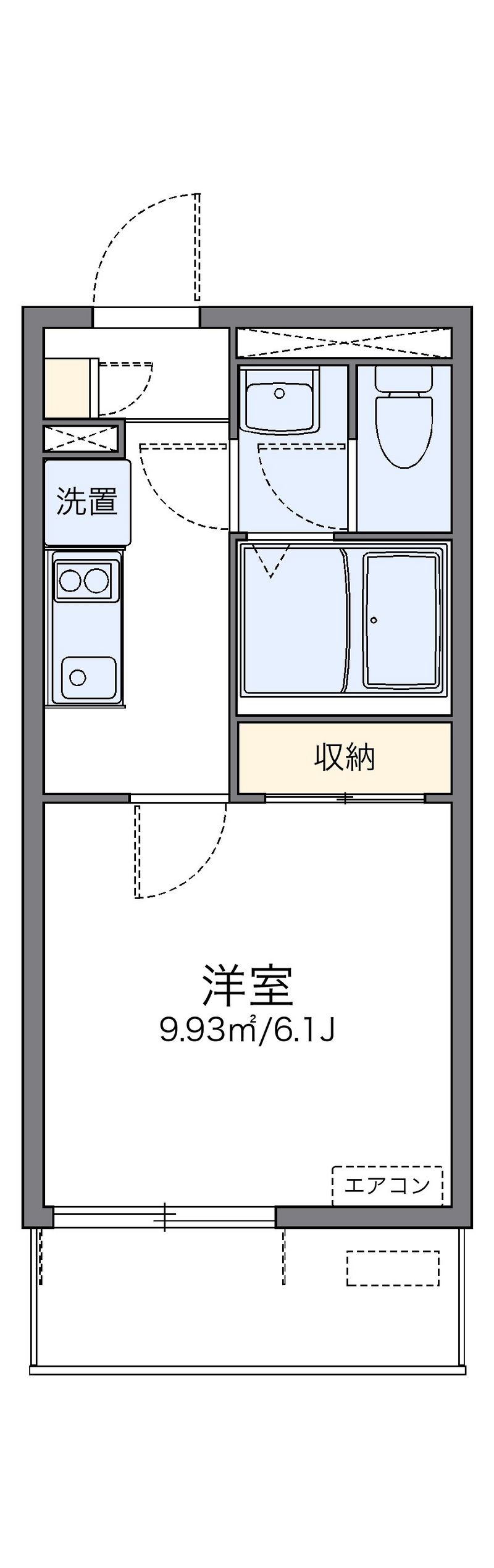 レオネクストラフォーレ 間取図