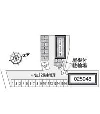 レオパレスアロハＢ 駐車場