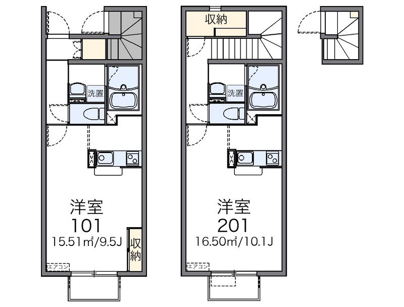 レオネクストｎａｇｏｍｉ 間取図