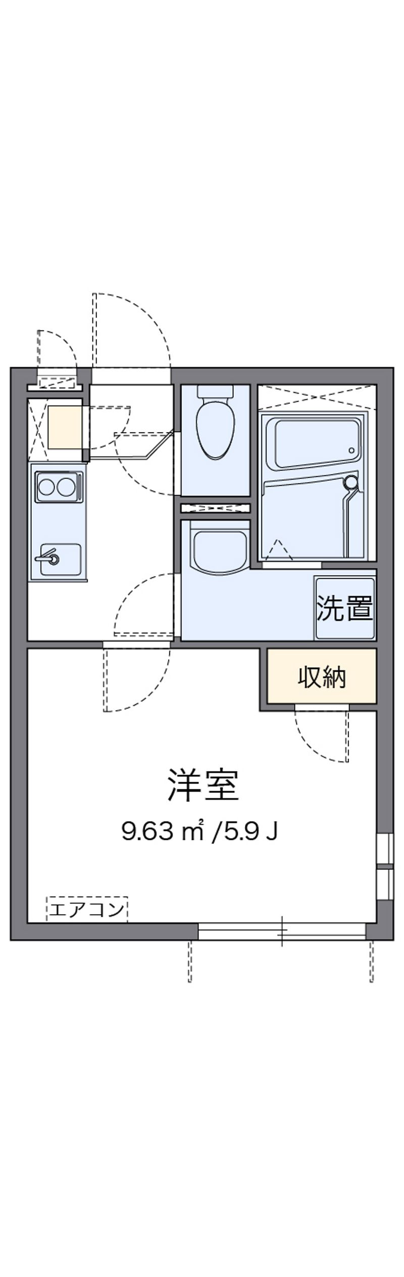 クレイノＳ 間取り