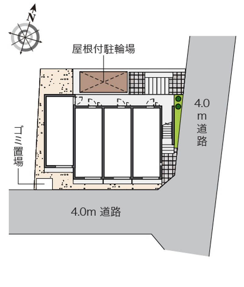 レオネクストソレイユ日吉 配置図