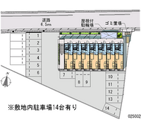 25032 Monthly parking lot