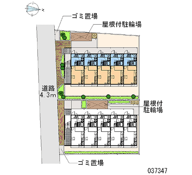 レオパレスとよしま 区画図