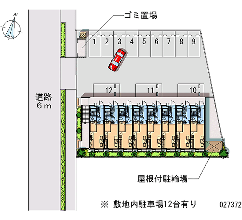 27372月租停車場