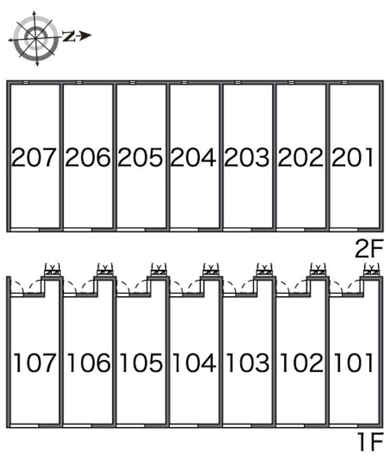 レオネクストおおつか 間取り配置図