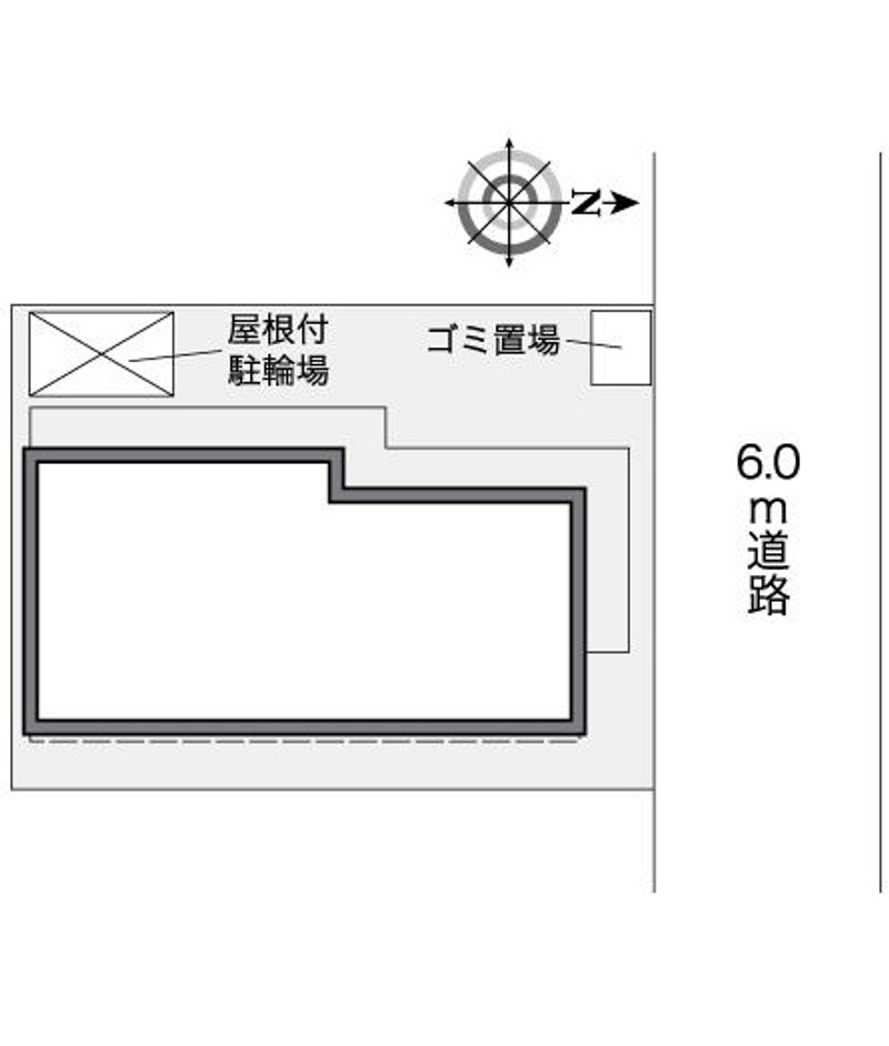 レオパレスビジョンノバニー 配置図