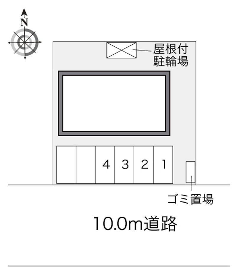 レオパレスＲＥＦＩＮＥＤ 駐車場