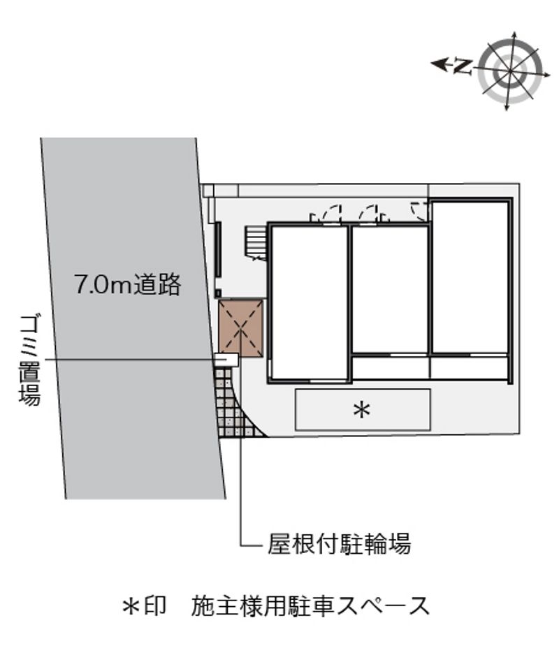 クレイノ久里浜ＫＥＩ 配置図