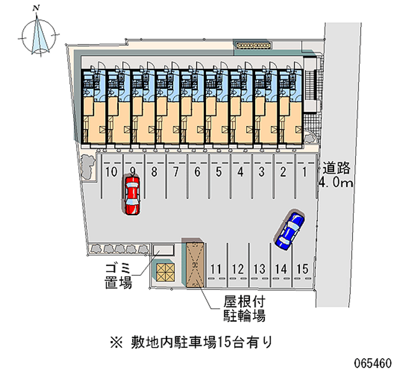 レオパレスＫＩＺＡＷＡ 月極駐車場