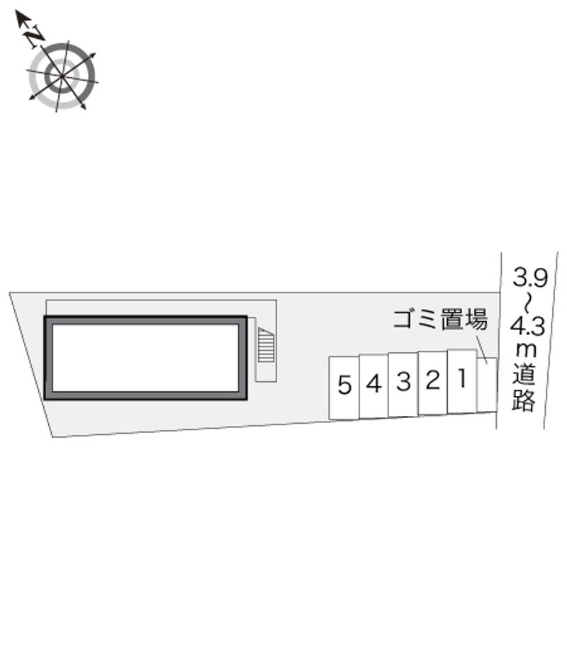 レオパレス２０００ 配置図