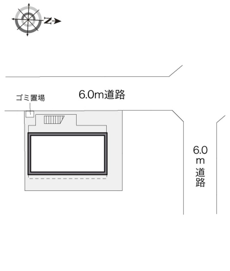 レオパレスヴィラ　スイサ 配置図
