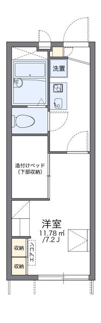 レオパレスプルケリマ 間取り図