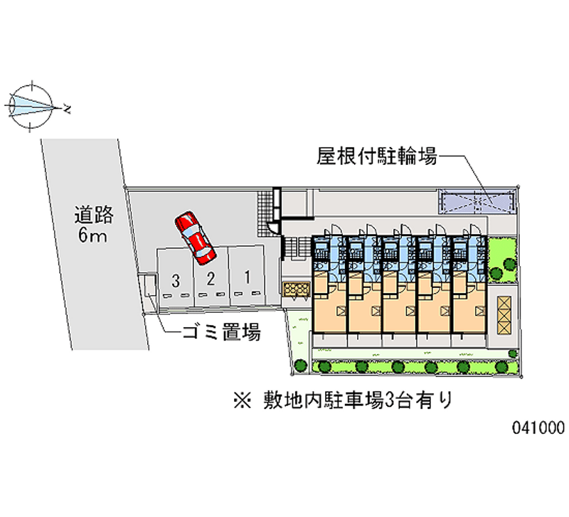 41000 Monthly parking lot