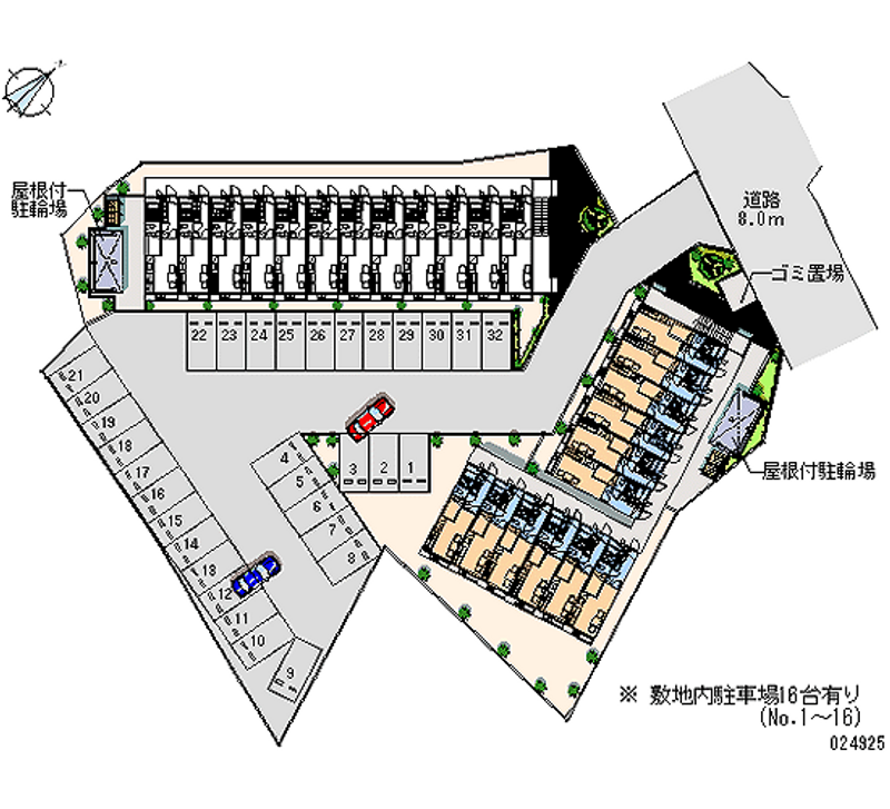 24925月租停车场