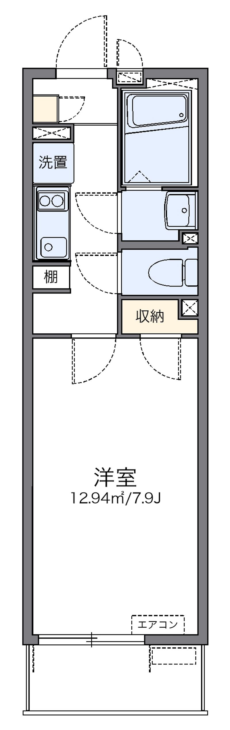 レオネクストケービック 間取り