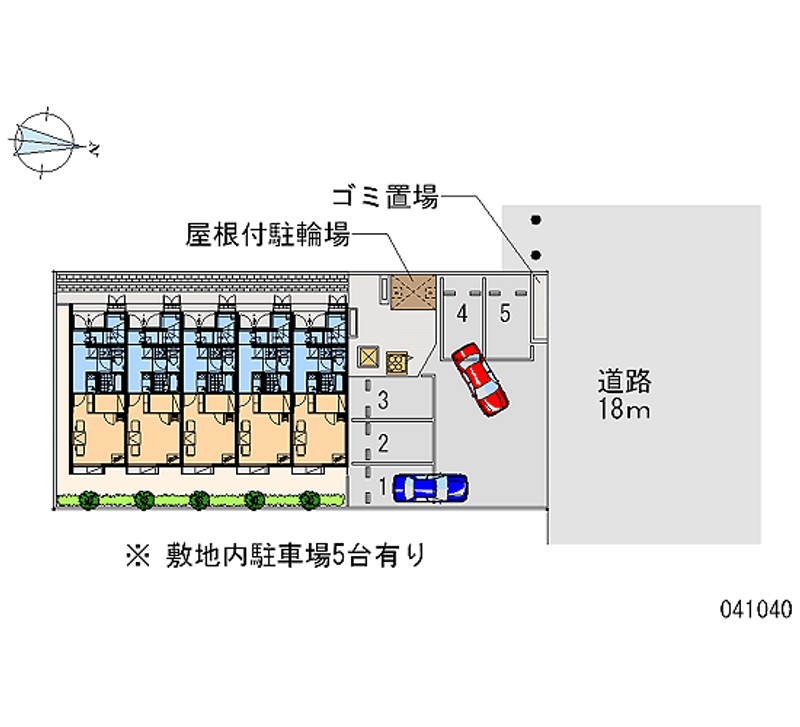 41040 Monthly parking lot