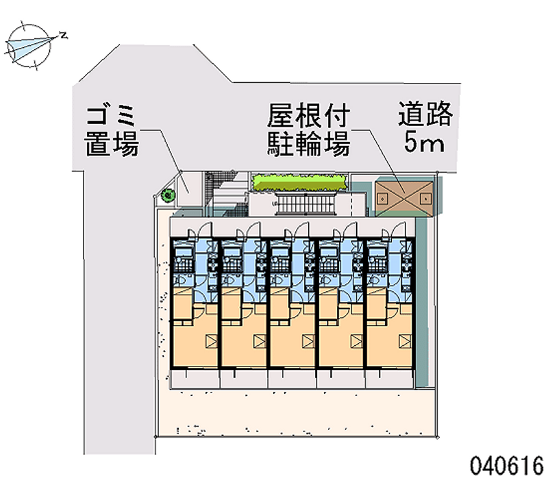 レオパレスボヌール 区画図