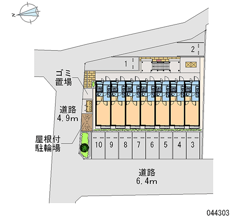 44303月租停车场