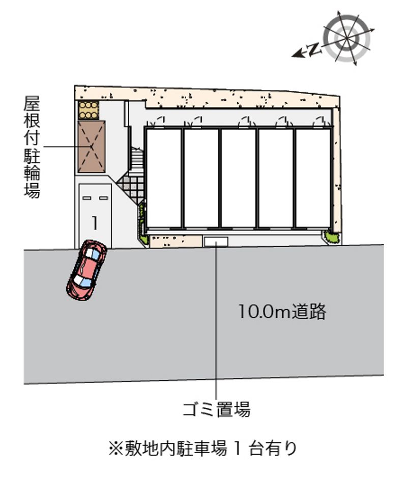 クレイノベイサイド衣浦 配置図