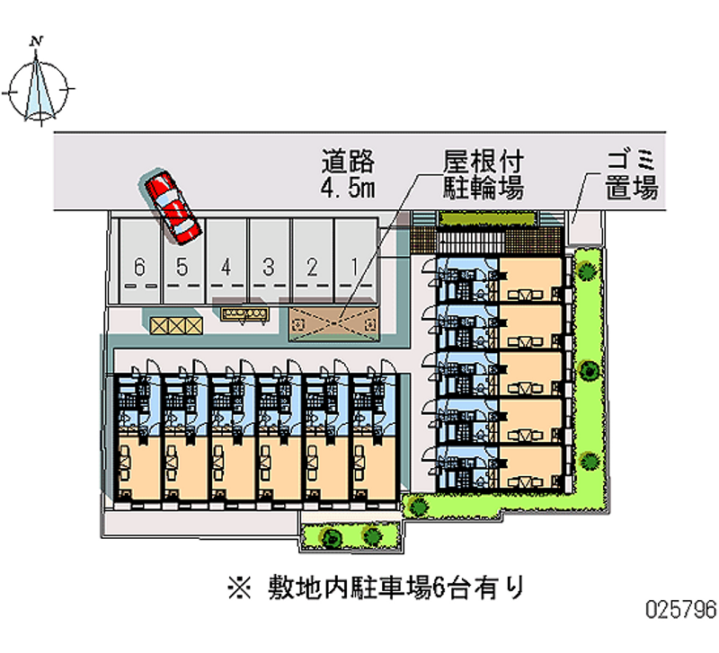 25796 Monthly parking lot