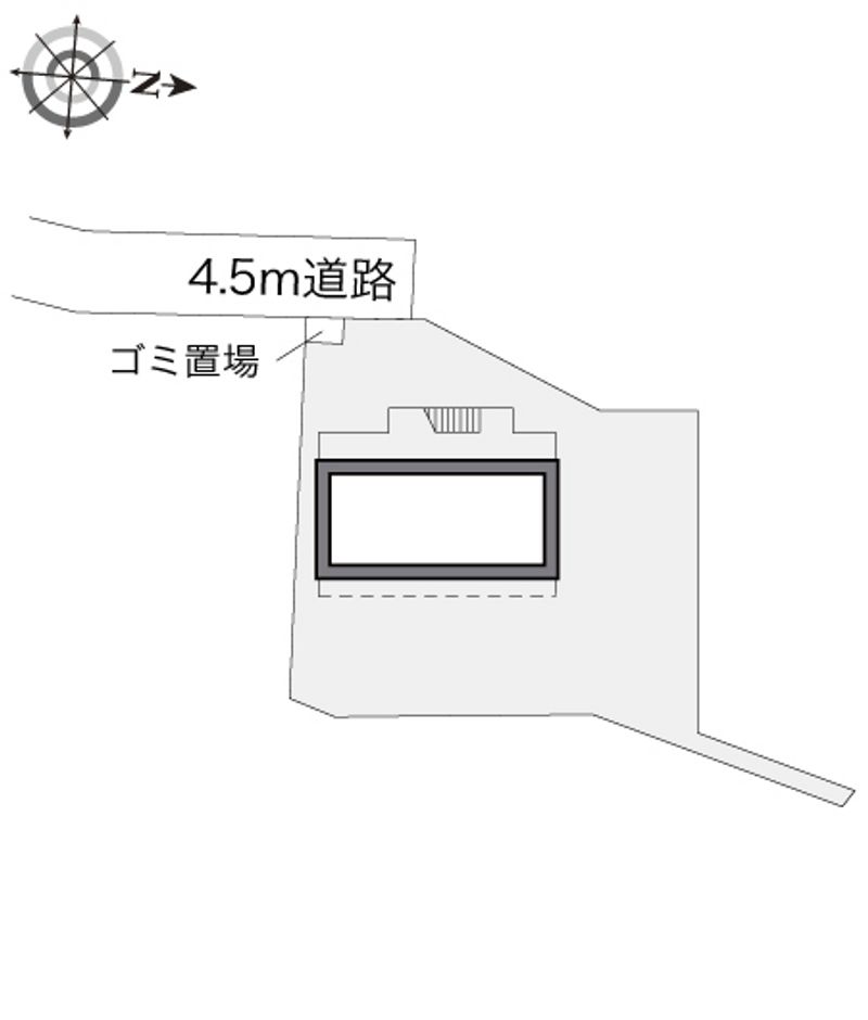 レオパレスＫ・Ｎ・Ａ 配置図