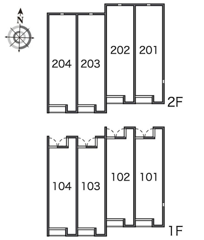 レオネクスト菊華 間取り配置図