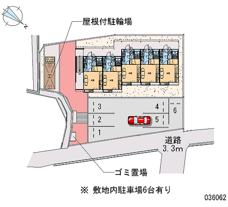 レオパレス東菜畑Ⅱ 月極駐車場