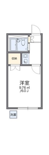 レオパレス高上 間取り図