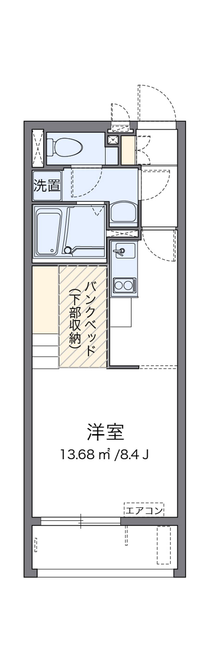 ミランダサンシャインⅡ 間取図