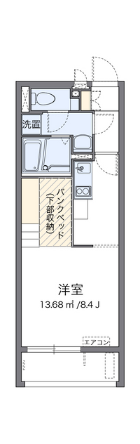 ミランダサンシャインⅡ 間取り図