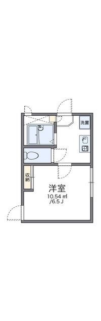 レオパレスウエストマーランド 間取り図