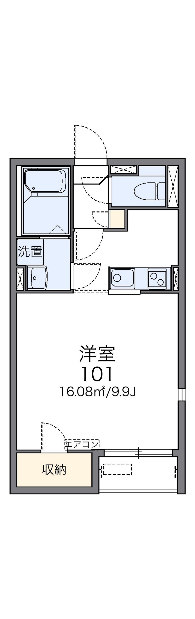 レオネクストパトリ 間取図