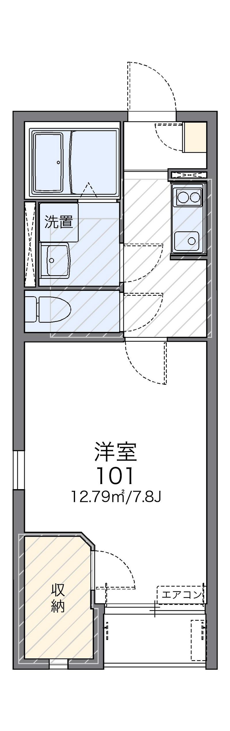 レオネクストピエノ　フィオーレ 間取図