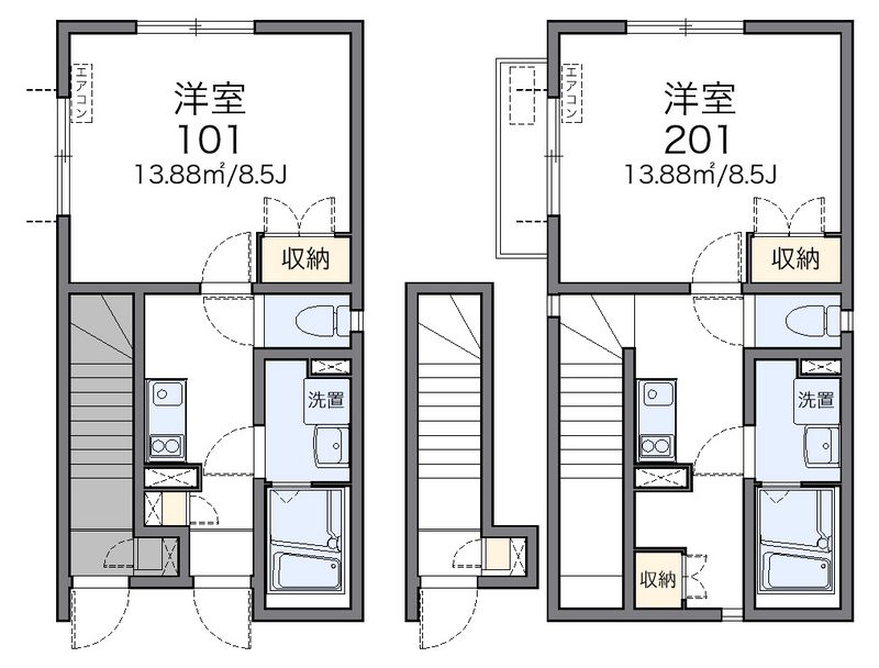 レオネクストＡｋｉ 間取り