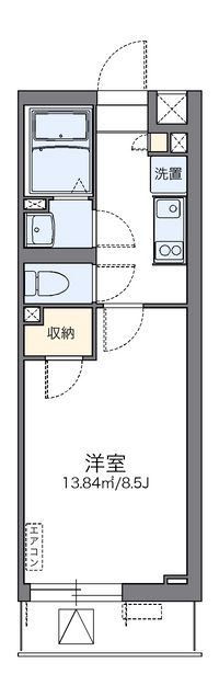 レオネクストｍｉｔｕｙｏｓｈｉ 間取り図