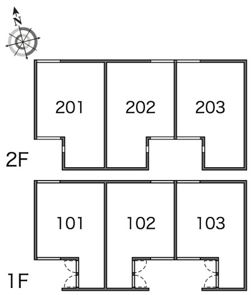 レオネクストプランタン 間取り配置図