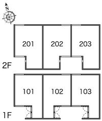 レオネクストプランタン 間取り配置図