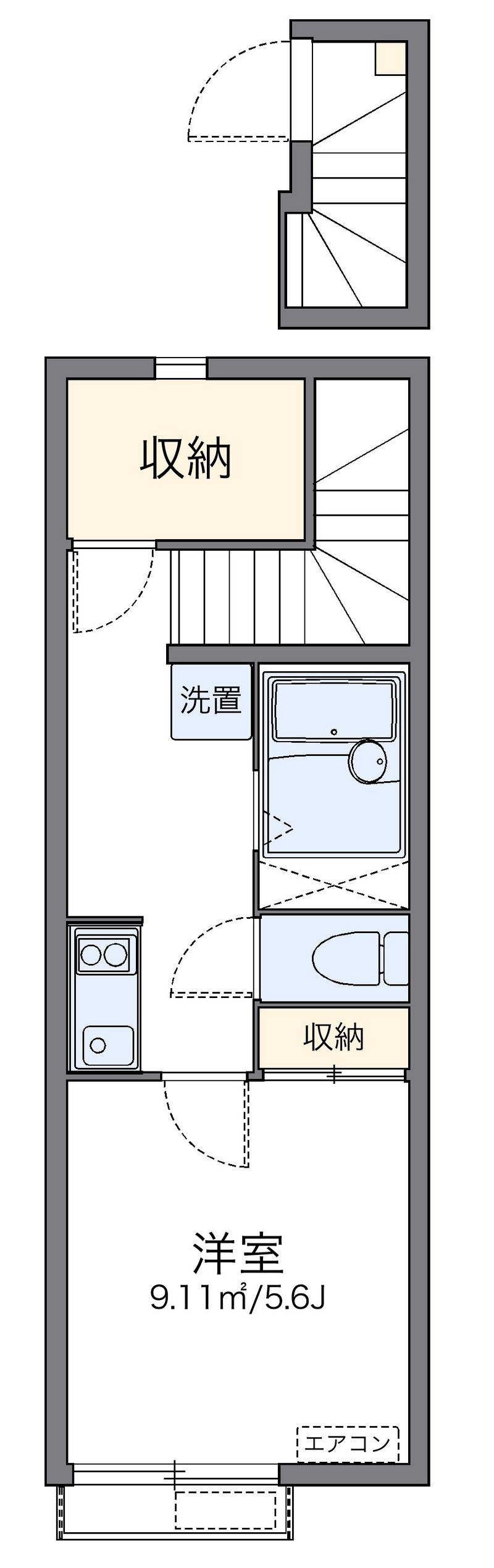 レオネクストパラシオン南明 間取図