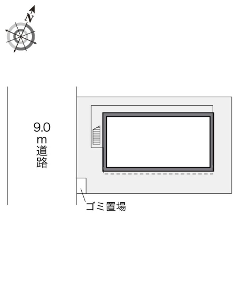 レオパレスオリーブ 配置図