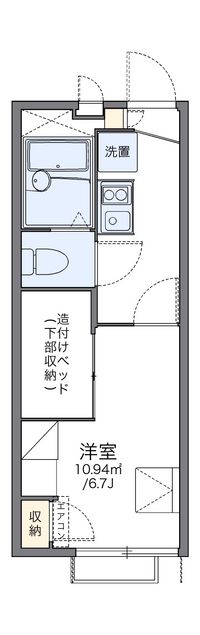 レオパレスシティーストーン 間取り図