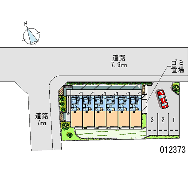 12373月租停車場